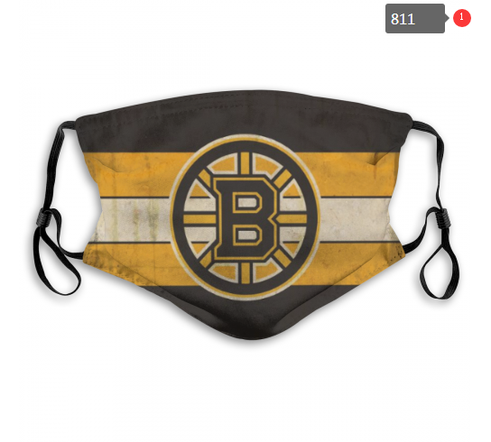 NHL Boston Bruins #10 Dust mask with filter->nhl dust mask->Sports Accessory